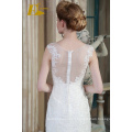 ED Bridal New Product Sexy Sleeveless Lace Appliqued Customized Mermaid Wedding Dress 2017 With Fishtail